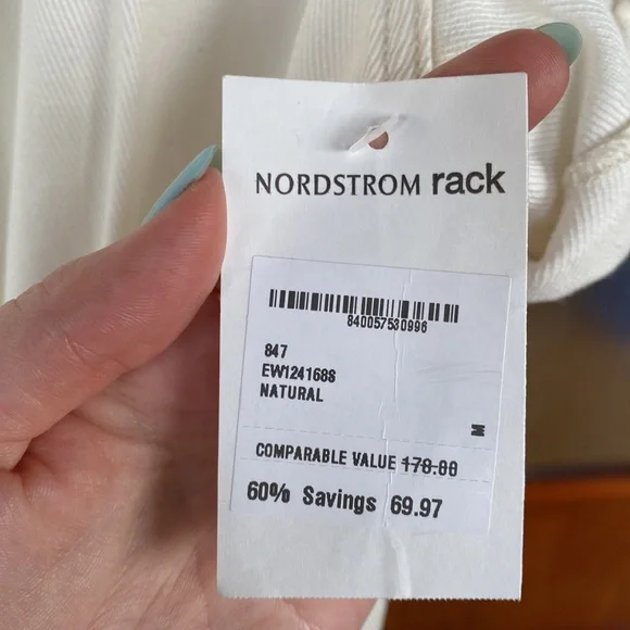 Size M Etica zip up romper - Picture 3 of 3